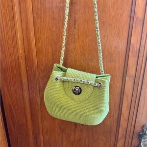 Chic Lime Green Crossbody Bag